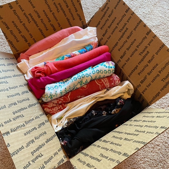 Talbots Tops - 9 for $22 kinda mystery summer mystery box